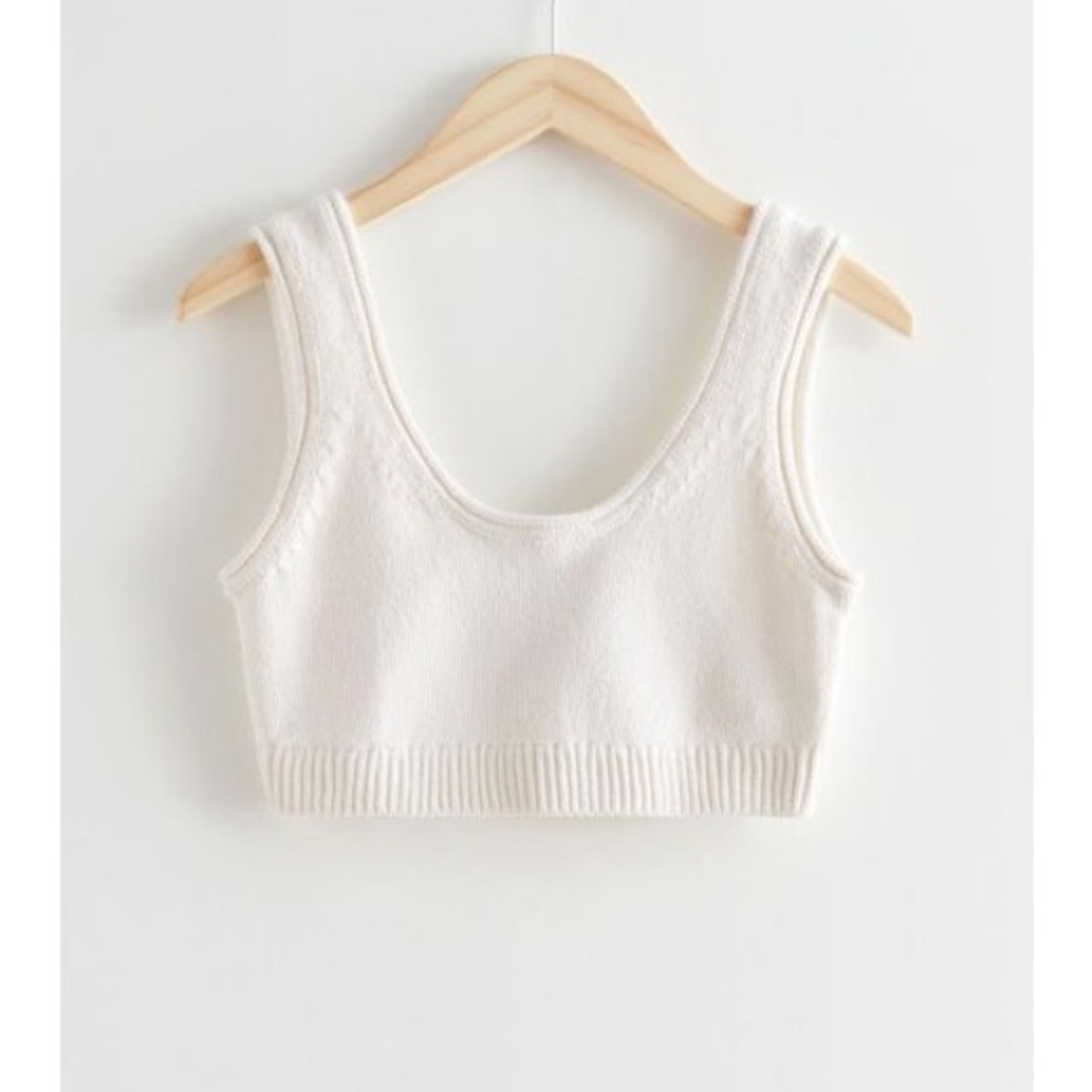 NWOT & Other Stories knitted crop top